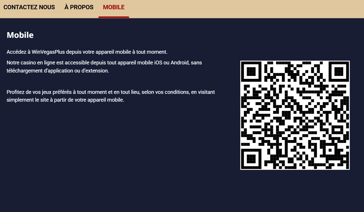 Vegasplus casino mobile